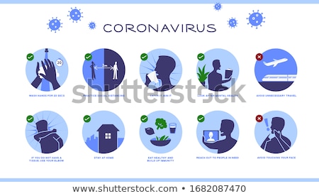 Сток-фото: Covid 19 Quarantine Stay Home Distance Education