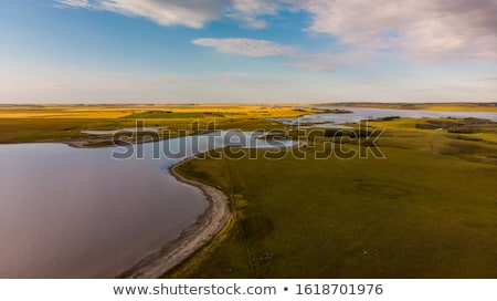 Stock photo: Sunset Rural Saskatchewan