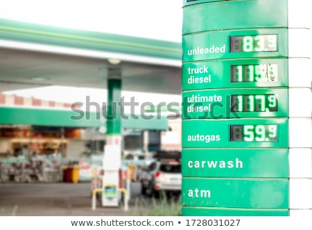 Stock photo: Diesel Fuel Price