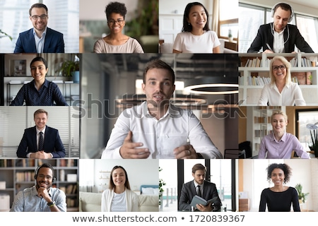 Foto stock: Businesspeople Talking