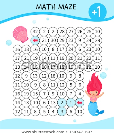 Сток-фото: Maths Addition Educational Game With Objects