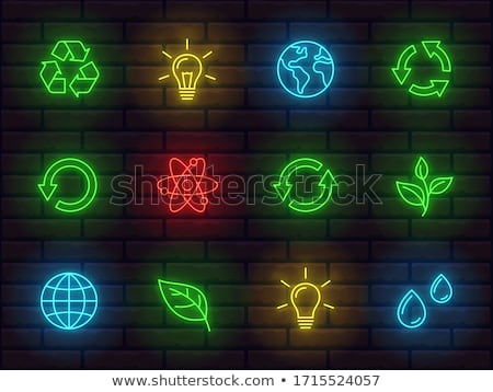 Foto stock: Globe Earth Vector Icons Themes Idea Design