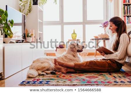 Stock foto: Woman Writing In Notebook During Breakfast Top View