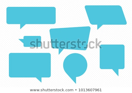 Foto stock: Chat Bubble Sign Symbol