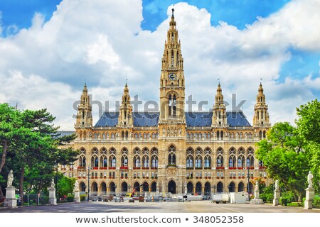 Stock fotó: Town Hall Of The Vienna Austria