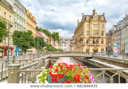 Stockfoto: View Of Karlovy Vary Czech Republic