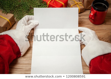 Stockfoto: Old Santa Letter