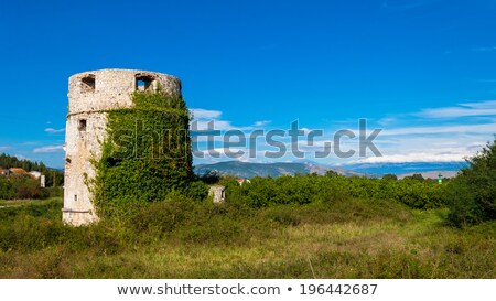 ストックフォト: An Old Abandoned Fort From The Time Of The Ottoman Empire