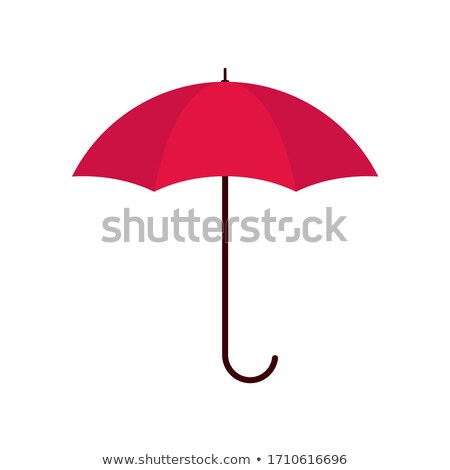 [[stock_photo]]: Red Umbrella Isolated Eps 10