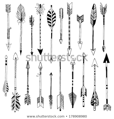 Bow and Arrow Hand Drawn Vector Illustration isolated on white Stock Vector  Image & Art - Alamy