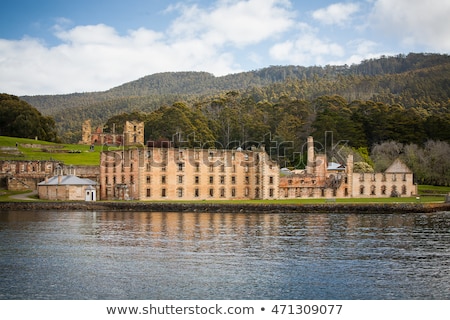 Zdjęcia stock: Port Arthur Building In Tasmania Australia