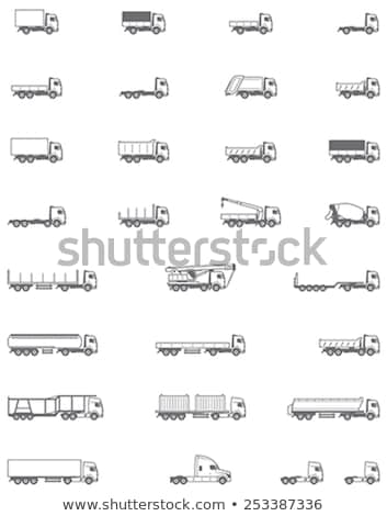 Different Types Of Trucks Zdjęcia stock © tele52