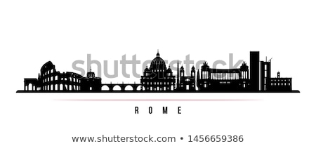 ストックフォト: Rome Skyline Italy