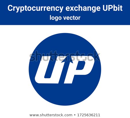 Сток-фото: Exchange - Upbit The Crypto Coins Or Cryptocurrency Logo