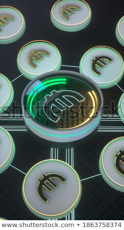 Foto d'archivio: Exchange - Coinhub The Crypto Coins Or Cryptocurrency Logo