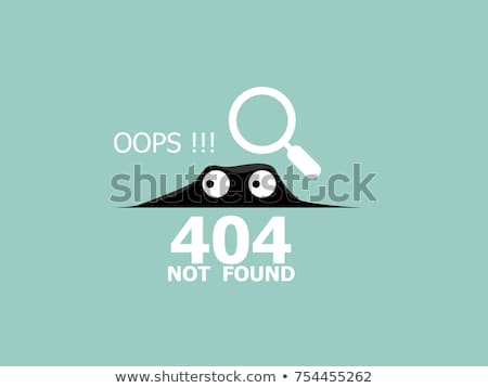 Stock foto: Vector Concept Illustration - Page 404 Page Is Lost And Not Found Message - Ufo