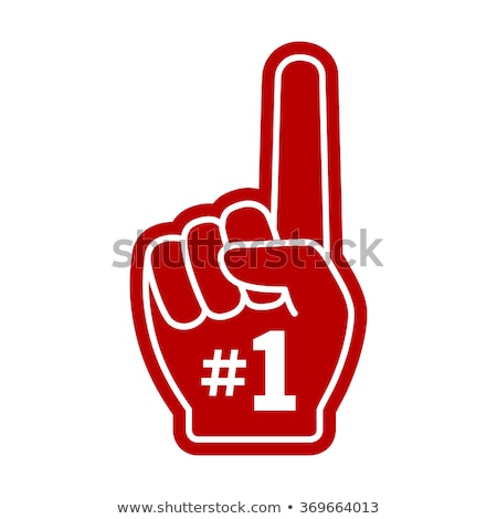 [[stock_photo]]: Fans Foam Finger Icon