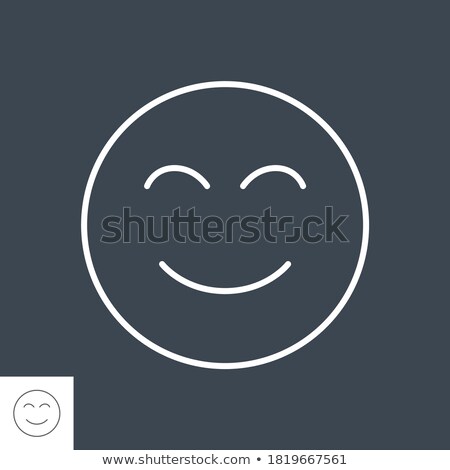 Stock photo: Dont Panic Related Vector Thin Line Icon