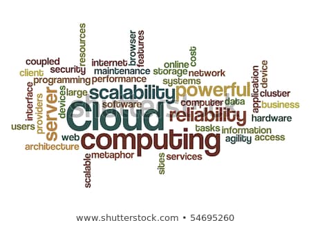 商業照片: Cloud Computing Word
