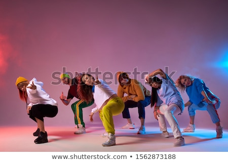 Stock foto: Street Dancer In A Cool Pose