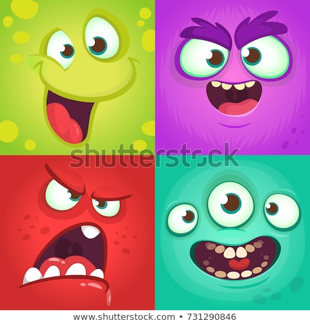 [[stock_photo]]: Four Funny Monster