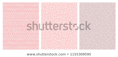 Stockfoto: Illustrated Cute Abstract Girl