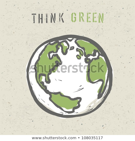 Think Green Globe Stock fotó © pashabo