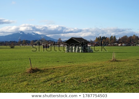 Stock fotó: Typical Traditional Alpine Barn Shed