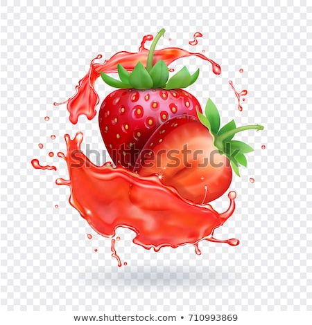 Сток-фото: Strawberry Splash
