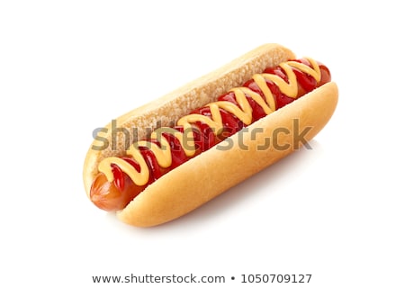 Stockfoto: Hot Dog With Sausage