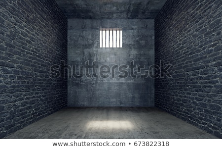 ストックフォト: Jail Cell With Sun Rays
