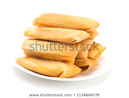 Stock photo: Latin Cuisin Tamal