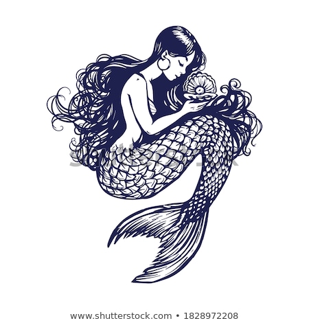 Stok fotoğraf: Beautiful Mermaid