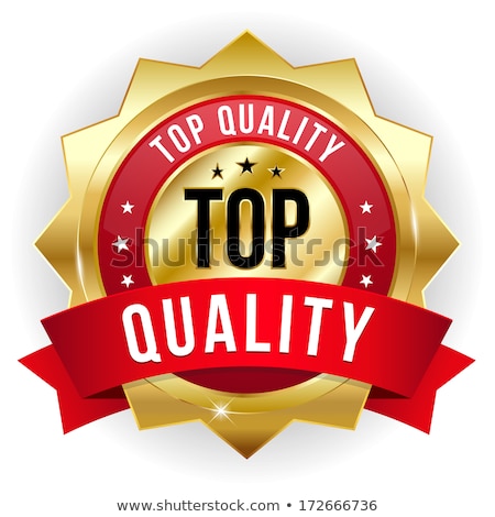 Foto d'archivio: Top Quality Red Vector Icon Button