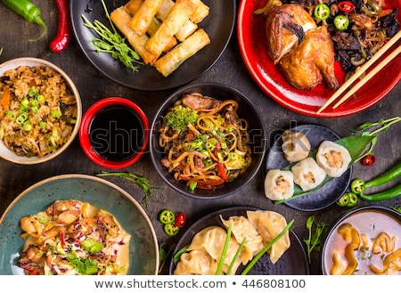 Stock photo: Assorted Chinese Food