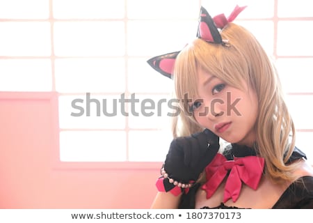 Foto stock: Japan Anime Cosplay Fashion Asian Girl