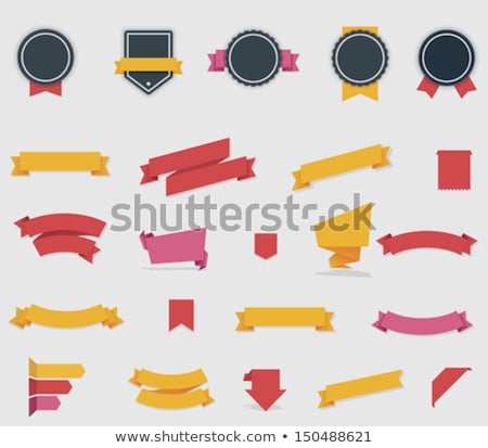 Labels And Web Ribbons Set Foto stock © tele52