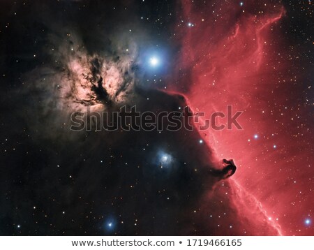 Stock fotó: Horsehead And Flame Nebula