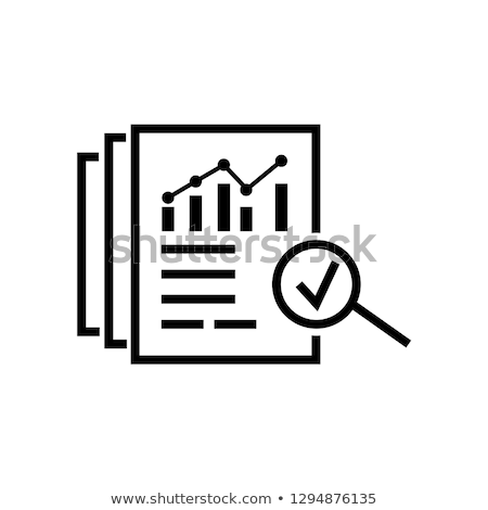 Stok fotoğraf: Total Quality Management - Magnifying Glass