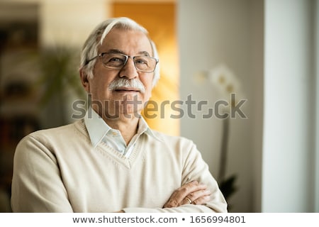[[stock_photo]]: Senior Man Day Dreaming