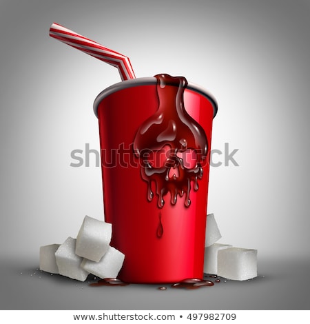 Zdjęcia stock: Soda Sugar Risk