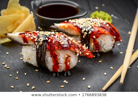 Сток-фото: Smoked Eel Sushi