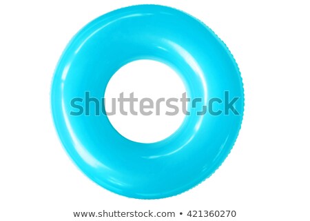 Stock fotó: Blue Inflatable Ring