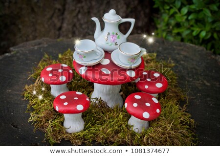 Stockfoto: Whimsical Magic Mushroom