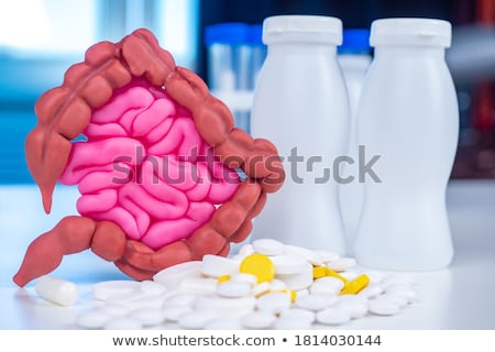 Foto stock: Products For Healthy Bowel Food For Gut