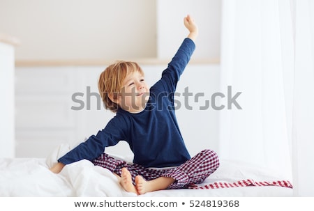 Zdjęcia stock: Boy Waking Up