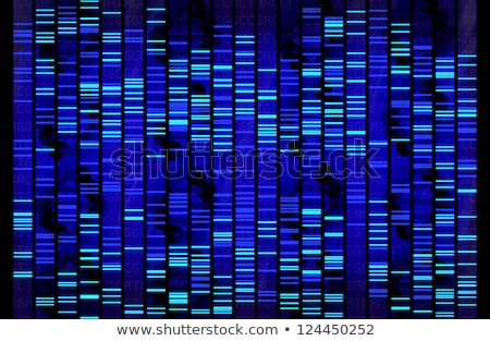 Stock photo: Dna Test Sanger Sequencing