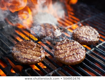 Stock photo: Grilled Patties