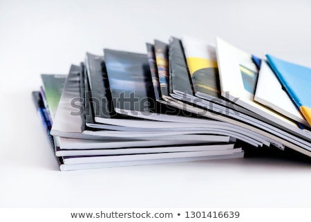 Stock photo: Printing Office Industry With Many Books