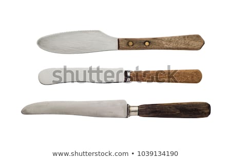 Stock fotó: Wooden Handled Teaspoon